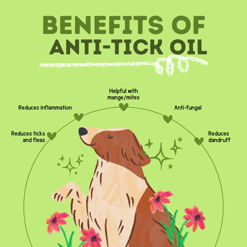 Organic Anti-tick spa oil 100 ml