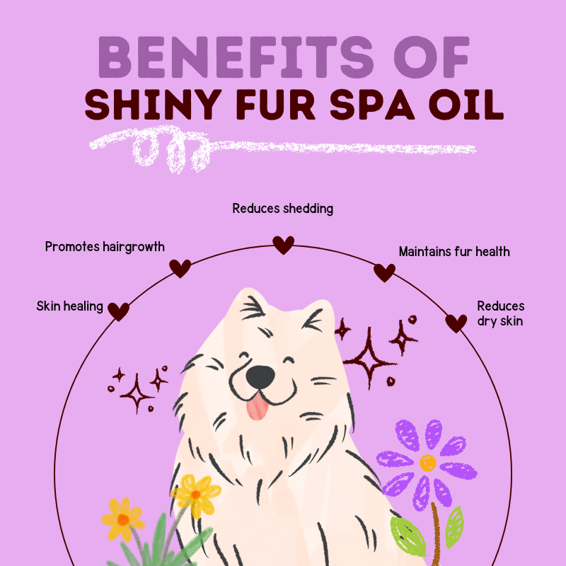 Organic Shiny Fur Spa Oil 100 ml
