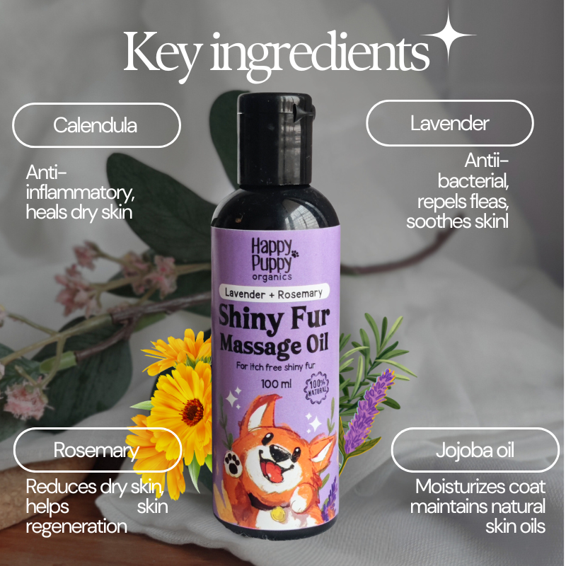Organic Shiny Fur Spa Oil 100 ml