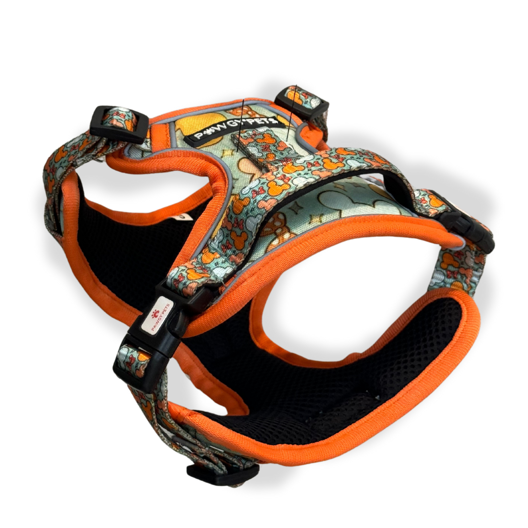 Pawgy Pets Padded Harness Mickey