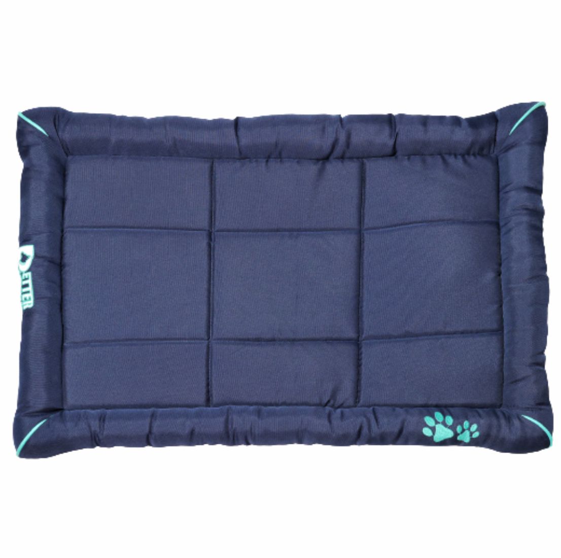 Waterproof Dog Mat with Padded Perimeters for Head & Paw Support