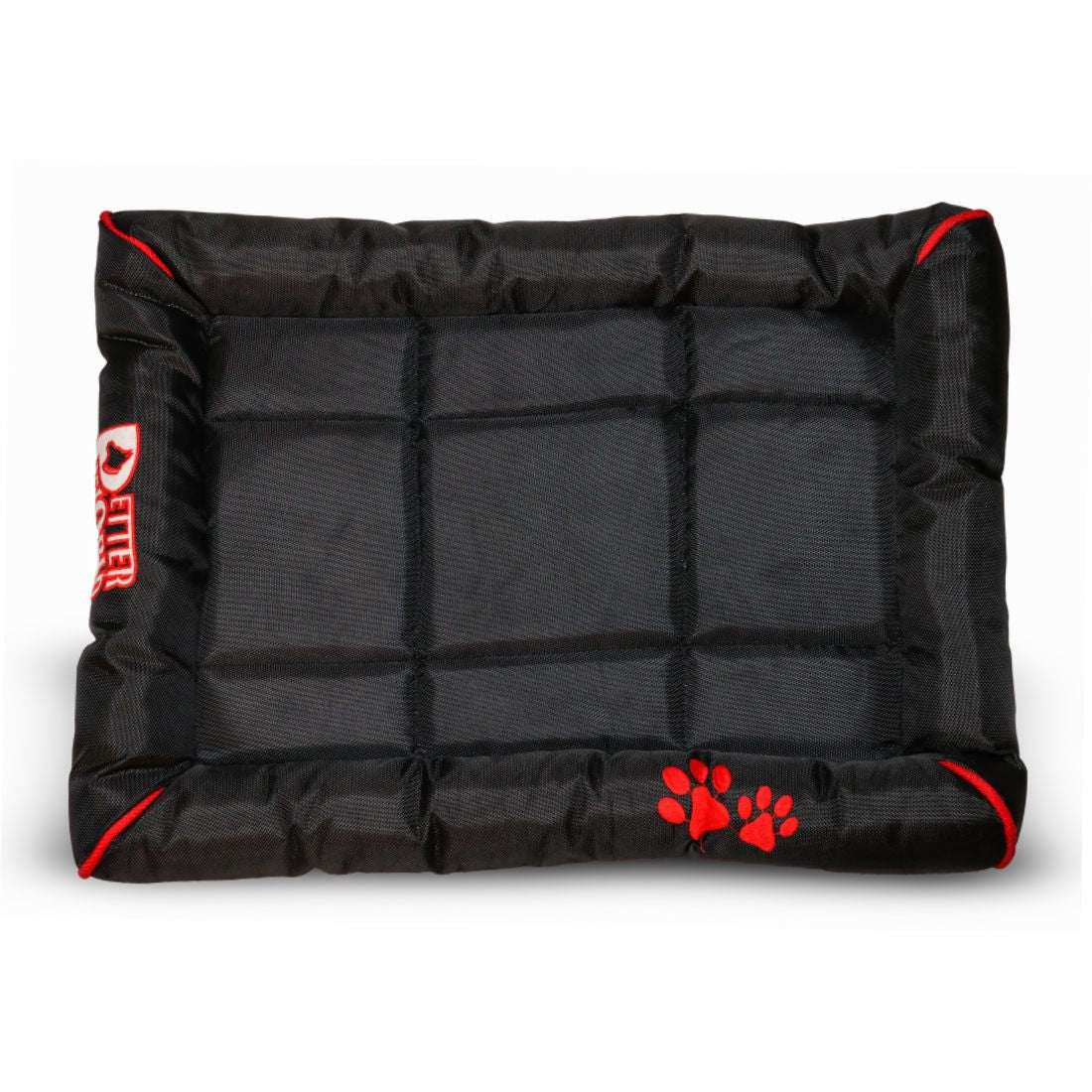 Waterproof Dog Mat with Padded Perimeters for Head & Paw Support
