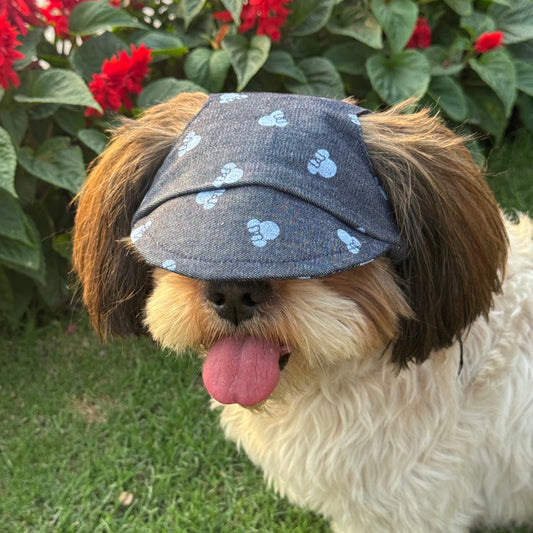 Pawgy Pets Dog Cap: Denim Minnie for Dog & Cats