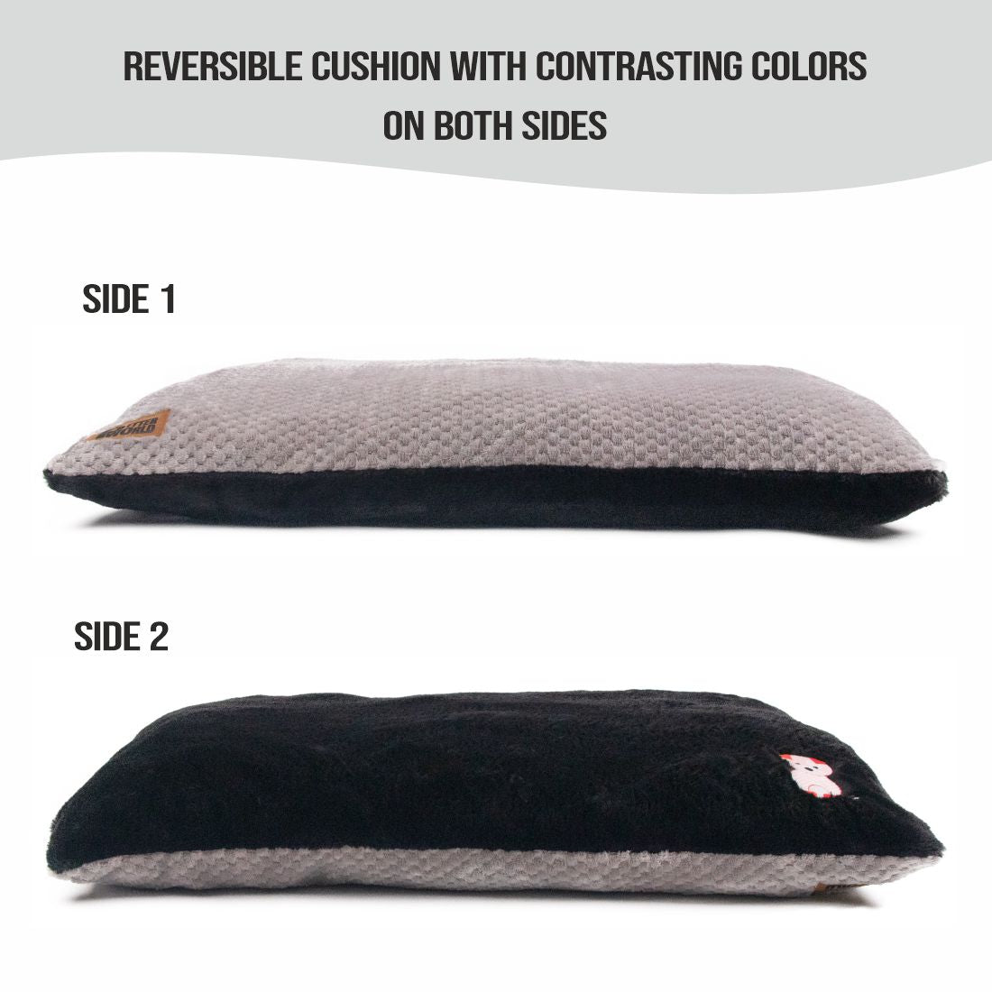 Chopped Foam Pillow Bed