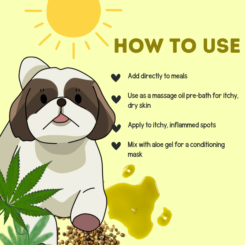 Hemp Seed Oil for pets