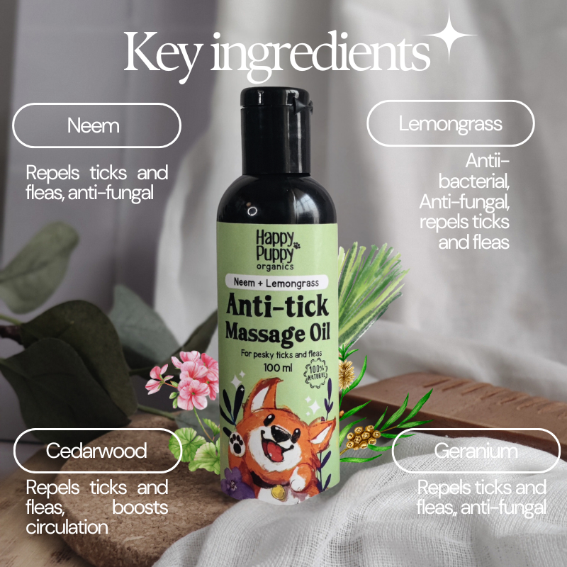 Organic Anti-tick spa oil 100 ml