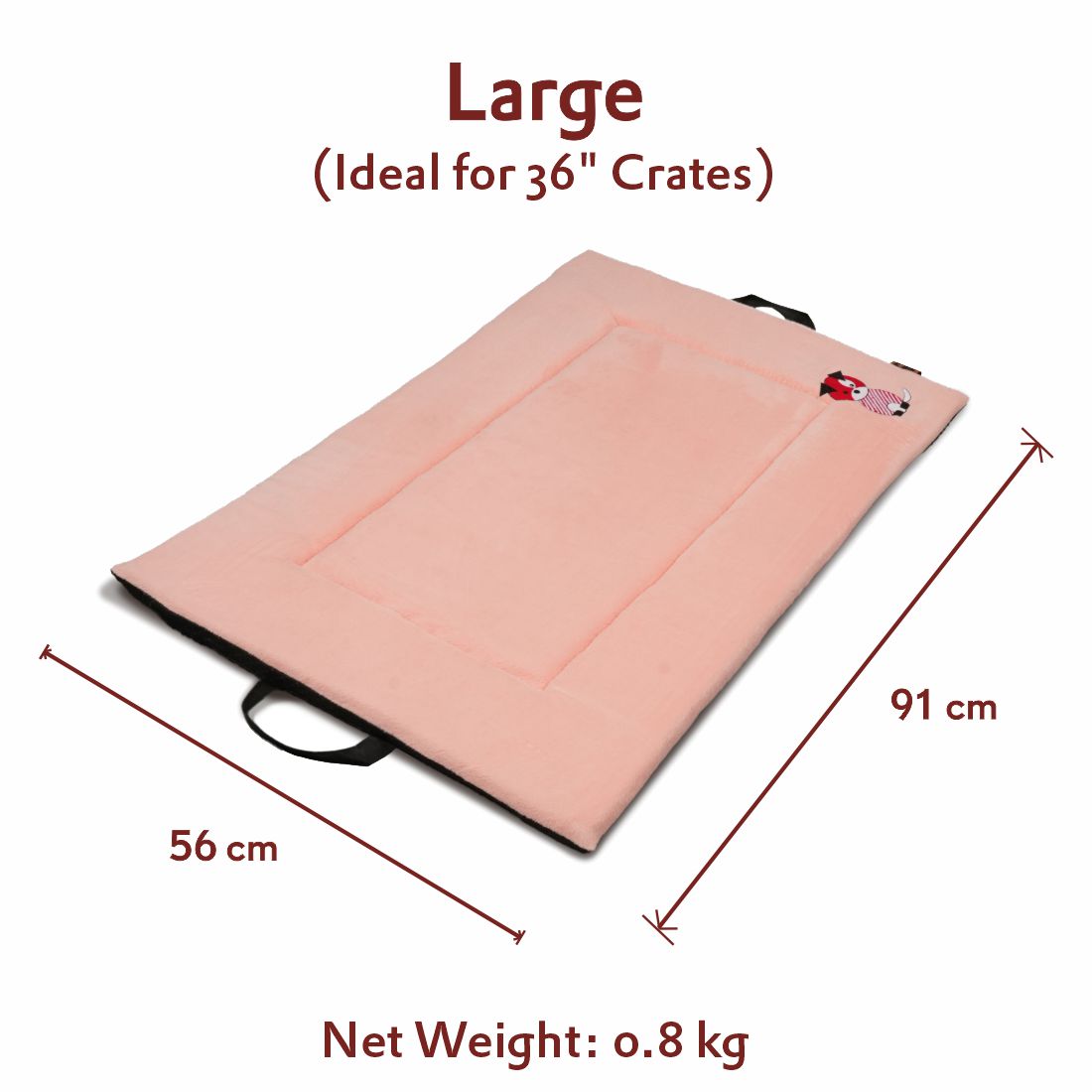 Memory Foam Mat - Peach Pearl