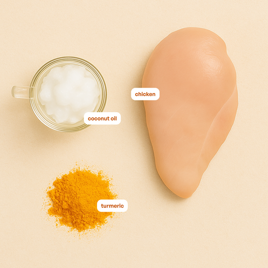 Chicken & Coconut Dog Jerky | Dog Treats