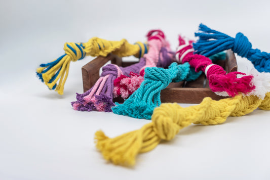 Macrame Tug Toy by pAww!