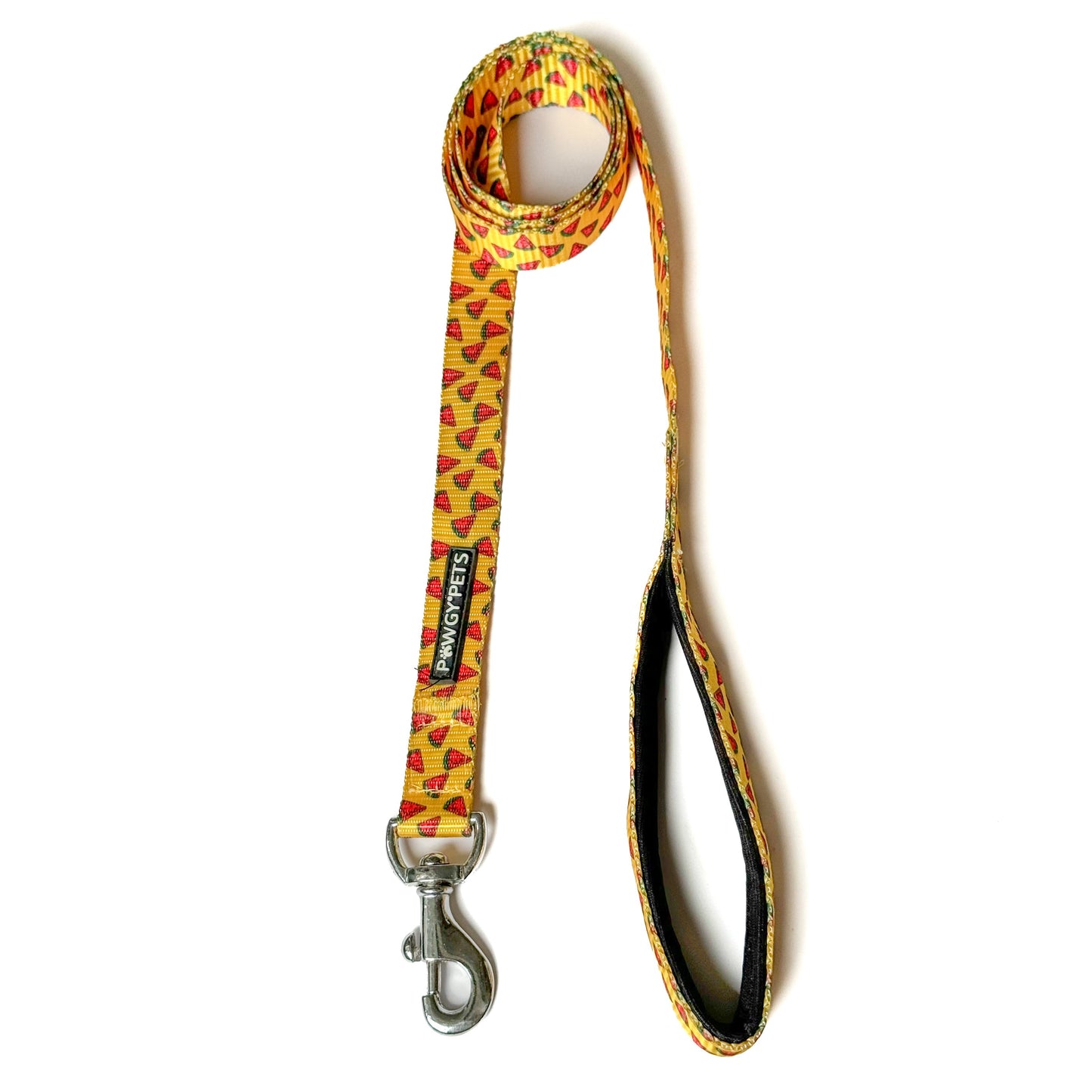 Pawgy Pets Premium Leash: Watermelon Yellow for Dogs and Cats