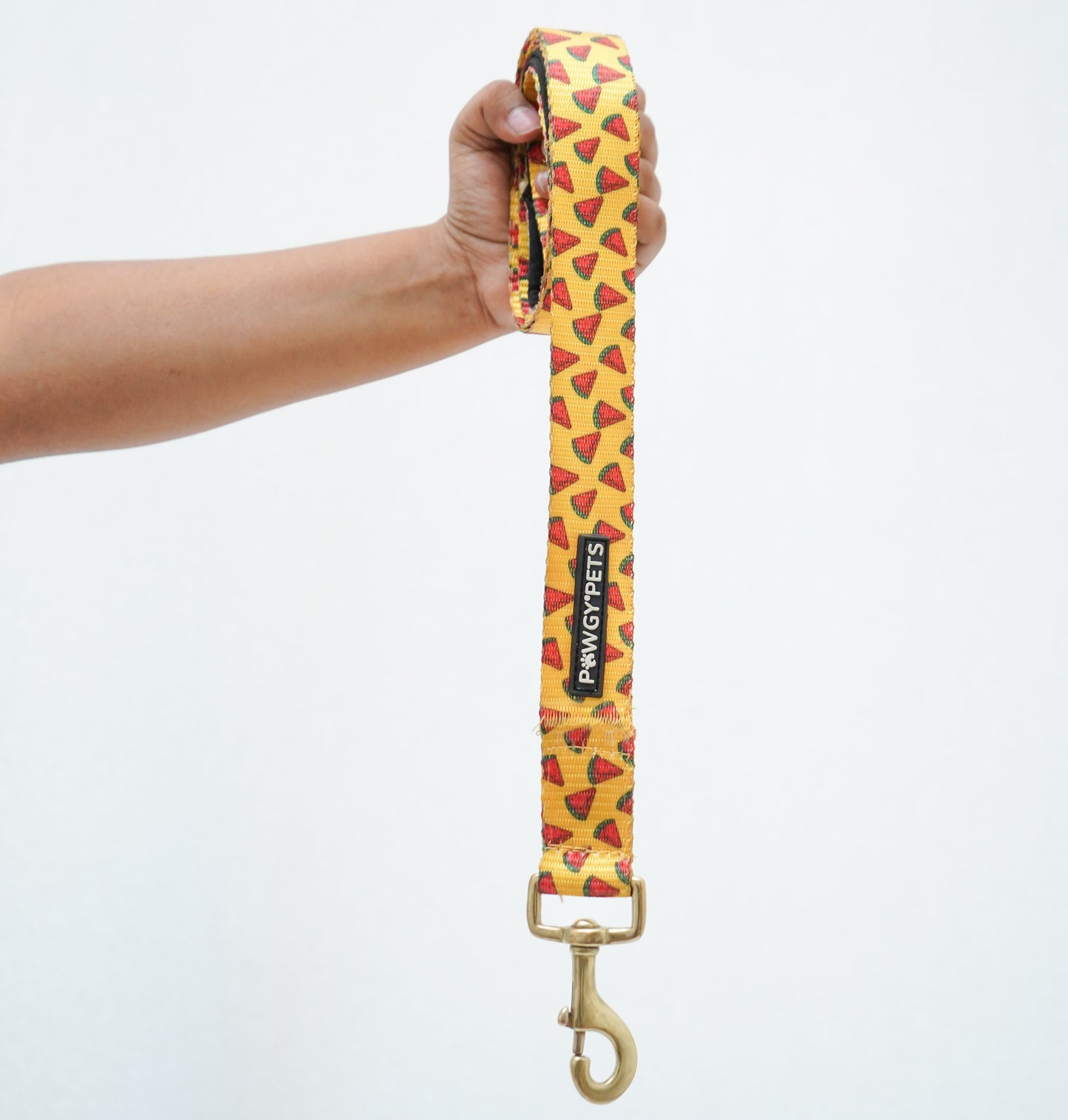 Pawgy Pets Premium Leash: Watermelon Yellow for Dogs and Cats
