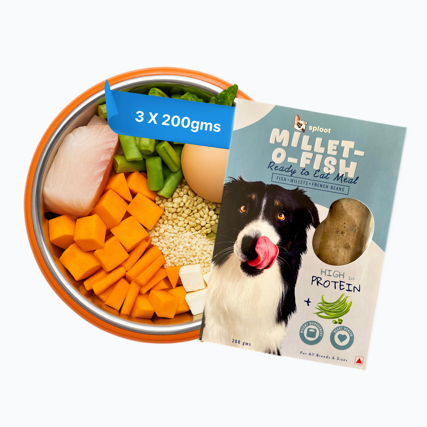 Millet O Fish Dog Food