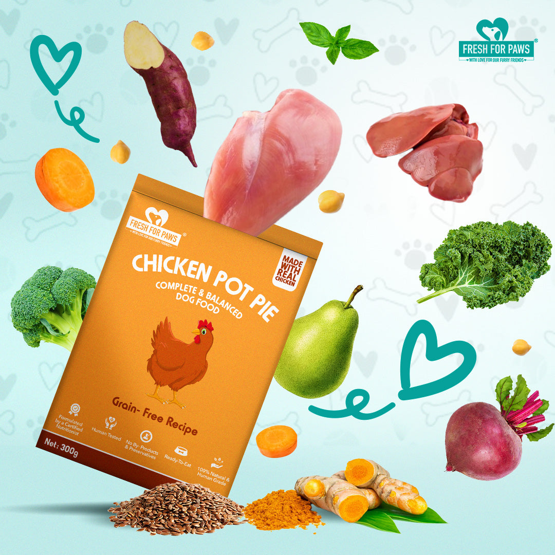 Chicken Pot Pie: Fresh Food by Fresh For Paws
