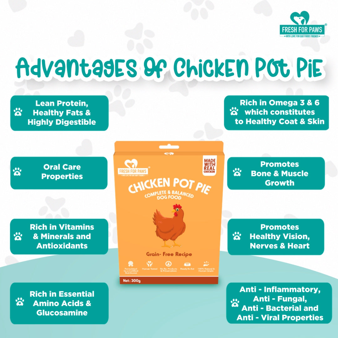 Chicken Pot Pie: Fresh Food by Fresh For Paws