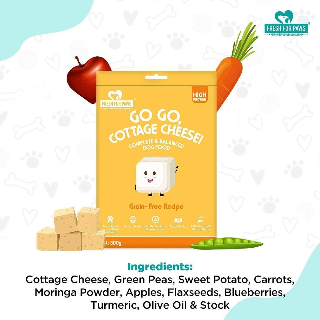 Go, Go, Cottage Cheese: Fresh Food by Fresh For Paws