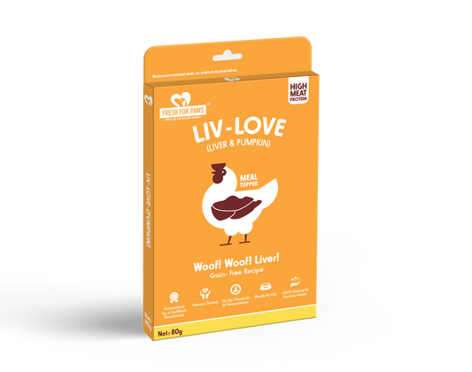 Liv- Love (Pumpkin): Food Toppers by Fresh for Paws