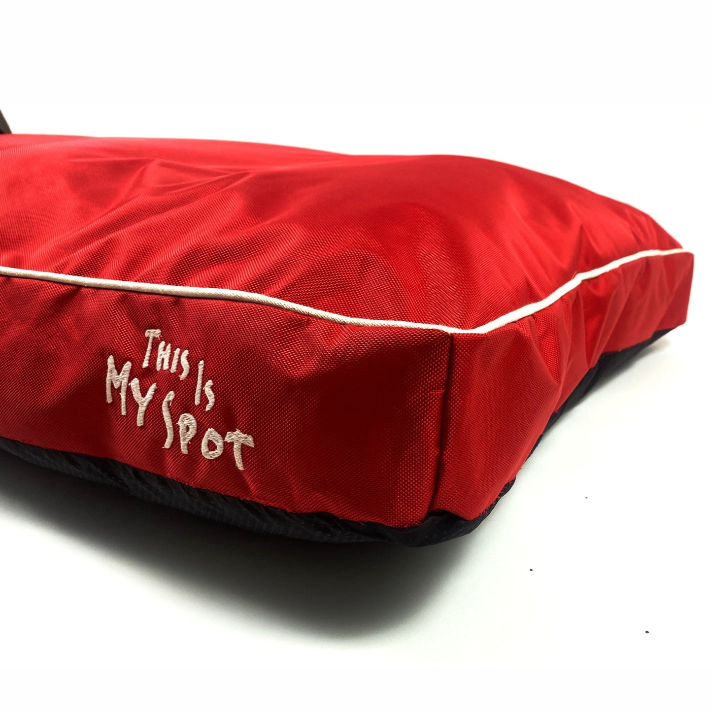 Waterproof Cushion Mattress - Cherry Red
