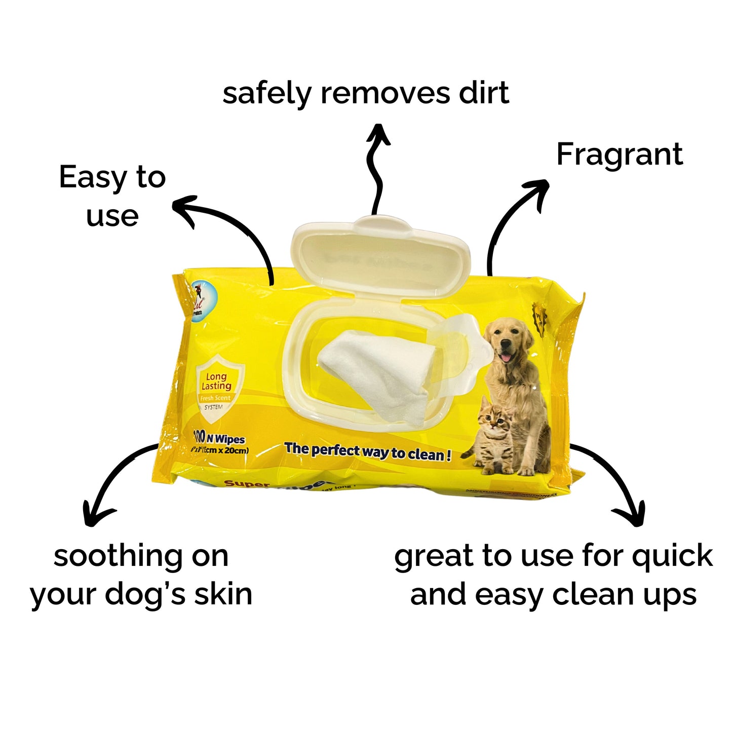 Walking Accessories Hygiene Combo (Pet Wipes + Poop Bags x 2 + Poop Scooper) - Sploot