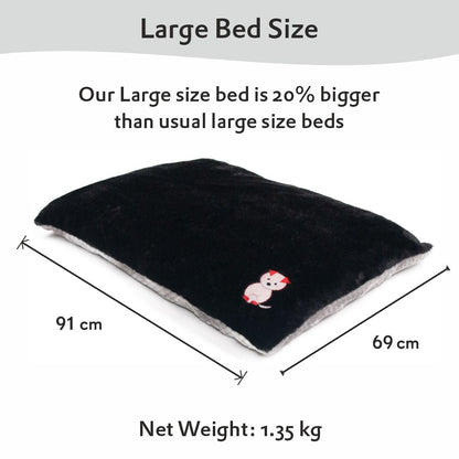 Chopped Foam Pillow Bed