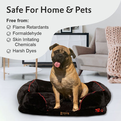 Orthopedic Foam Sofa Bed - Jet Black