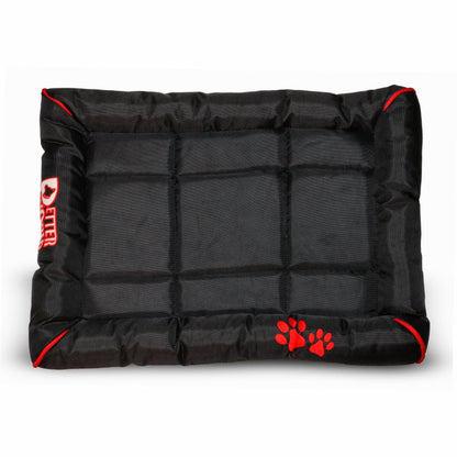 Waterproof Dog Mat with Padded Perimeters for Head & Paw Support