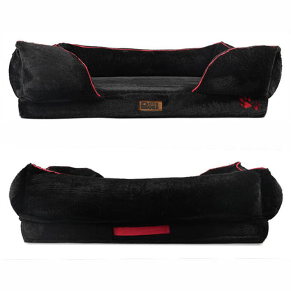Orthopedic Foam Sofa Bed - Jet Black