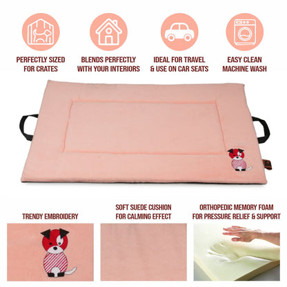 Memory Foam Mat - Peach Pearl