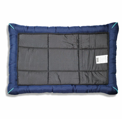 Waterproof Dog Mat with Padded Perimeters for Head & Paw Support