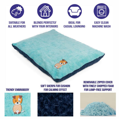 Chopped Foam Pillow Bed