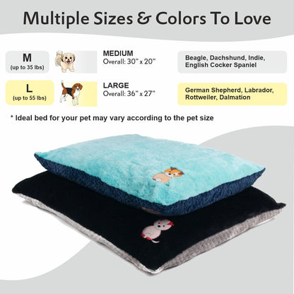 Chopped Foam Pillow Bed