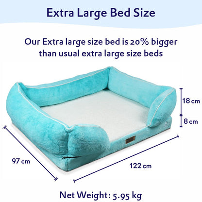 Orthopedic Foam Sofa Bed - Turquoise