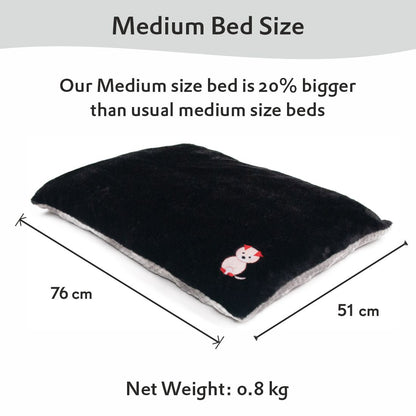 Chopped Foam Pillow Bed