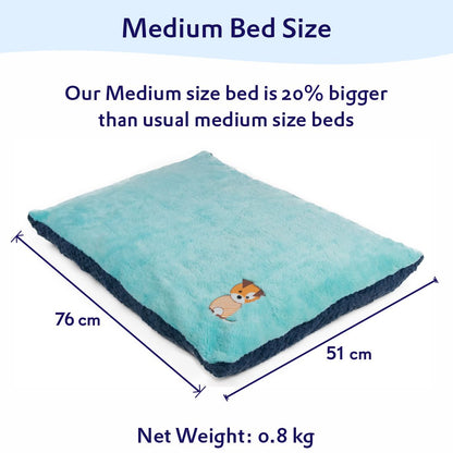 Chopped Foam Pillow Bed