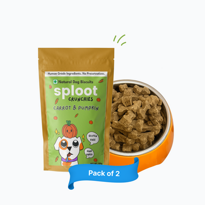 Carrot & Pumpkin Biscuits | Dog Treats