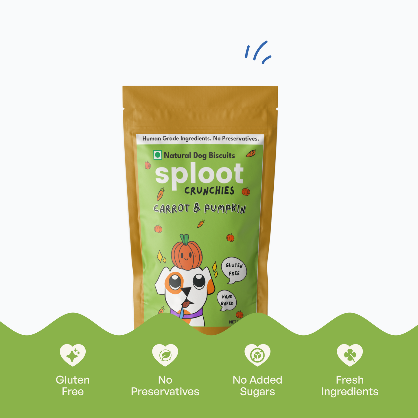Carrot & Pumpkin Biscuits | Dog Treats