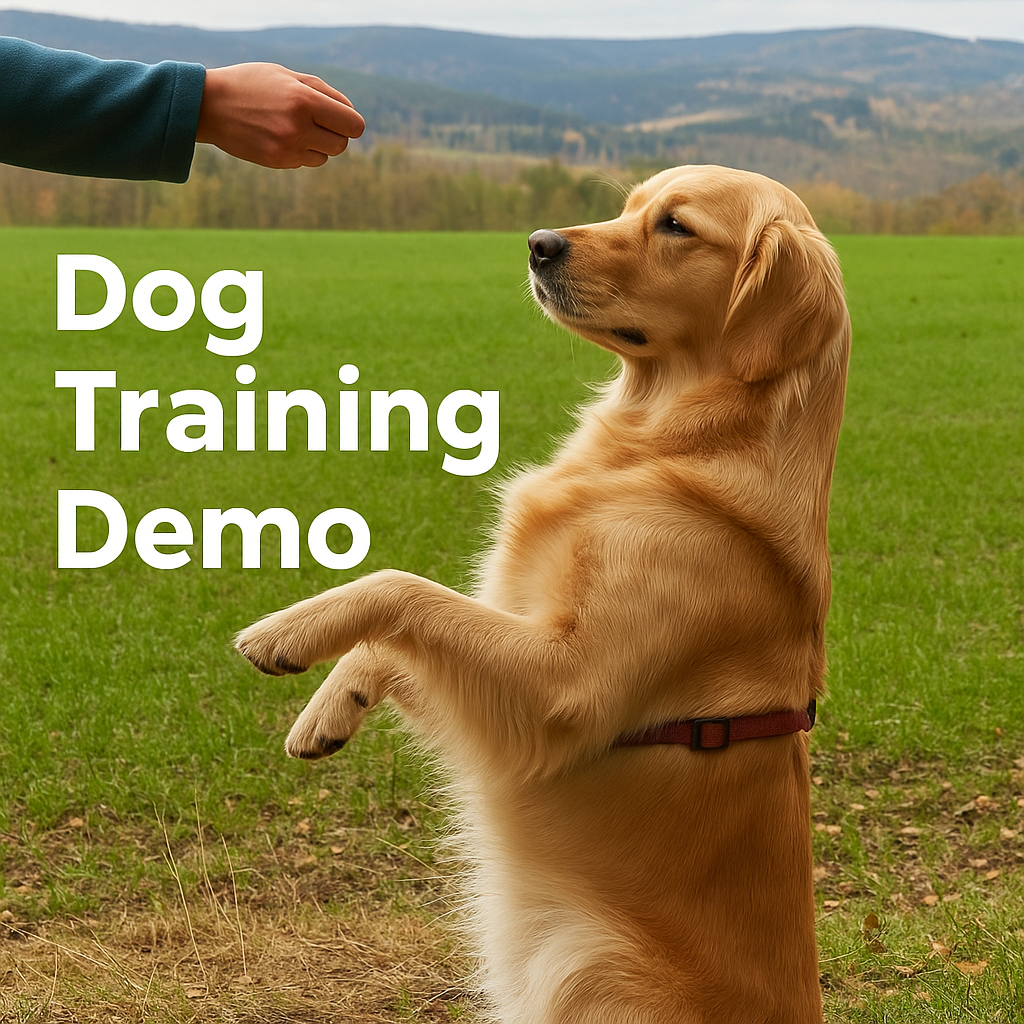 Dog Training Demo Session