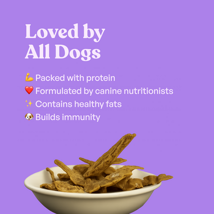 Chicken & Coconut Dog Jerky | Dog Treats