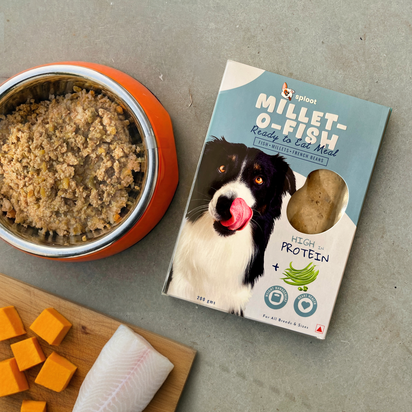 Millet O Fish Dog Food Plan