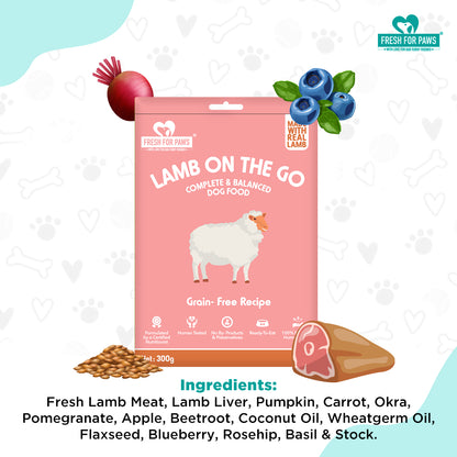 Lamb On The Go: Fresh Food by Fresh For Paws