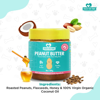 Peanut Butter: Fresh for Paws