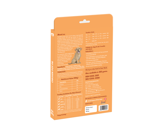 Chicken Pot Pie: Fresh Food by Fresh For Paws