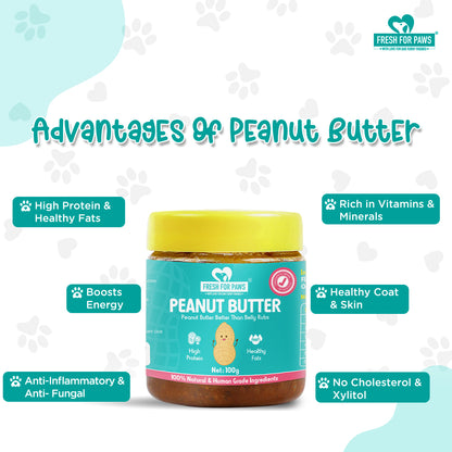 Peanut Butter: Fresh for Paws