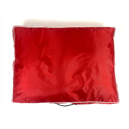 Waterproof Cushion Mattress - Cherry Red