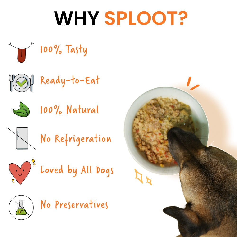 Sploot All Non Veg Fresh Dog Food | 30 Day Subscription - Sploot