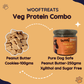 Wooftreats | Veg Protein Combo (Cookies 100gms+Peanut Butter 250gms) - Sploot