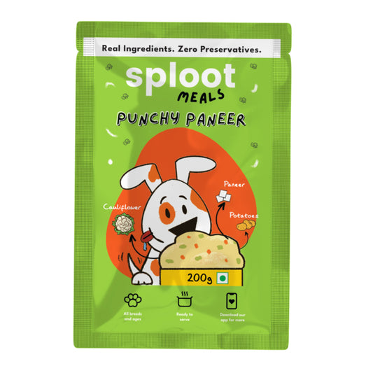 Punchy Paneer | 100% Fresh Dog Food - Sploot